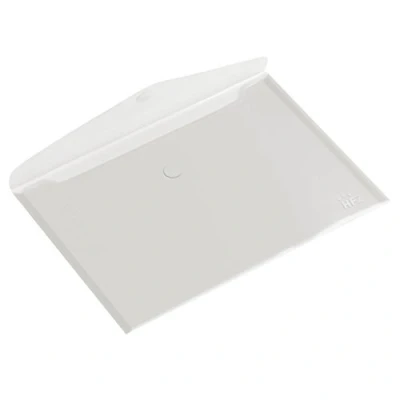 Afbeelding van HF2 Enveloptas A5 250x180mm dwars transparant wit 1 stuk 10 stuks