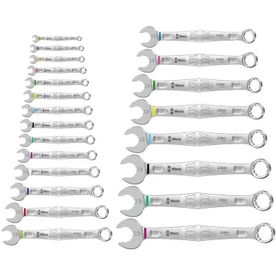 Afbeelding van Wera 05020232001 6003 Joker 22 Set 1 Ring steeksleutelset delig