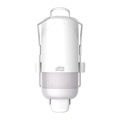 Afbeelding van Tork Elevation 560101 zeepdispenser met hendel voor vloeibare zeep en handdesinfectiemiddel, wit