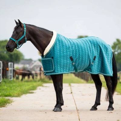 Afbeelding van HB Showtime Showdeken Tropical Smaragd Green 155/205