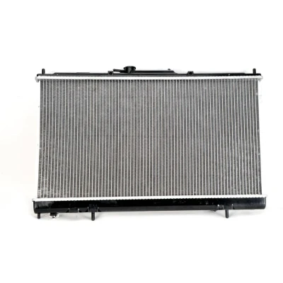 Afbeelding van THERMOTEC D75005TT Radiateur Aluminium, Kunststof voor voertuigen met/zonder airco 375 719 26 Handgeschakeld Koelribben gesoldeerd