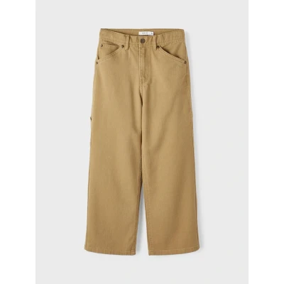 Afbeelding van Name it broek voor jongens beige maat 12j