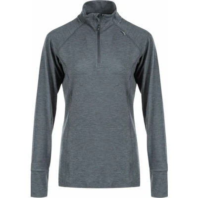 Afbeelding van Elite LAB Midlayer CORE X1 Longsleeve, Dames, Maat: 46, Black melange
