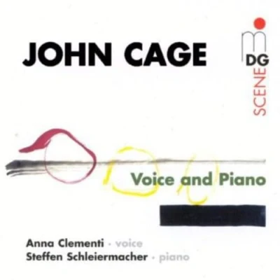Afbeelding van Anna Clementi &amp; Steffen Schleiermacher Cage: Music For Voice And Piano (CD)