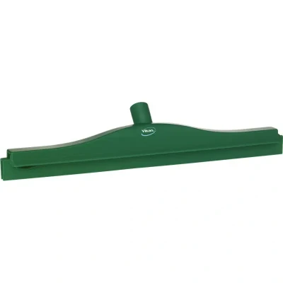 Afbeelding van Vikan Vloertrekkers Met Vaste Nek Full Colour Hygiëne Vloertrekker Polypropyleen En Tpe Rubber 50cm Breed Groen