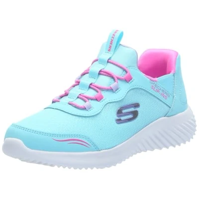 Afbeelding van Skechers Bounder Simple Cute Basketbal, Turkoois, 21 EU, Turkoois