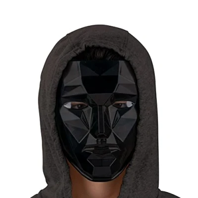 Afbeelding van DISGUISE Inktvis speelmasker voor heren, officiële kostuumaccessoires, volwassen maat, zoals afgebeeld, eenheidsmaat