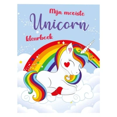 Afbeelding van Mijn Mooiste Unicorn Kleurboek, 48pag.