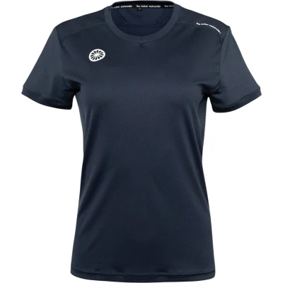 Afbeelding van The Indian Maharadja Jaipur Women Performance Tee Navy Hockey Hockeykleding Shirts