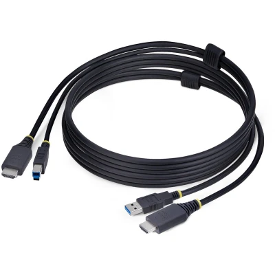 Afbeelding van StarTech.com HU1226 KVM CABLE toetsenbord video muis (kvm) kabel Zwart