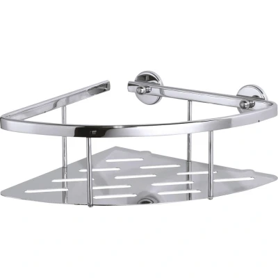 Afbeelding van tesa 40203 00000 00 ALUXX Badkamerplank Lijm Chroom (glanzend)
