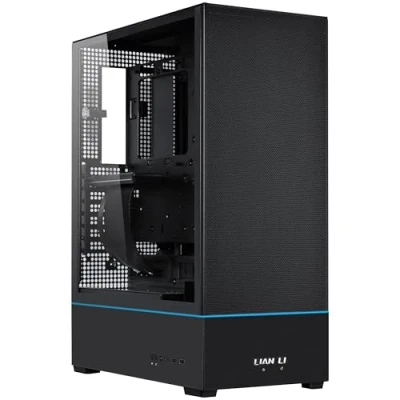 Afbeelding van Lian LI SUP 01 Midi Tower ATX, Micro Mini ITX geen voeding (ATX) 1x UBB C 2x USB A zwart