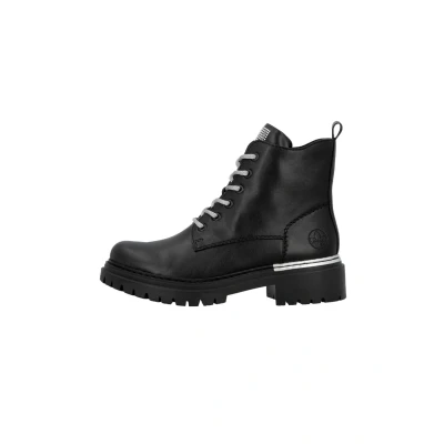 Afbeelding van Rieker Bottes de motard pour femme 72620 Noir 39 EU, Noir, EU