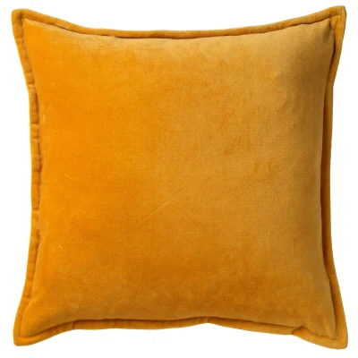 Afbeelding van Dutch Decor CAITH Kussenhoes 50x50 cm 100% katoen velvet lekker zacht Golden Glow geel