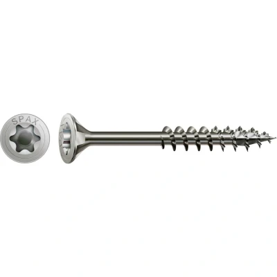 Afbeelding van SPAX 0197000801005 Houtschroef 8 mm 100 T STAR plus RVS A2 50 stuk(s)