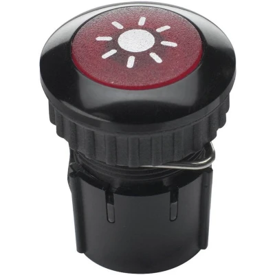 Afbeelding van Grothe 63032 Belknop 1 voudig Zwart 12 V/1,5 A