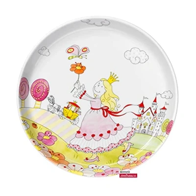 Afbeelding van WMF Princess Anneli kinderbord, 19 cm, porselein, vaatwasmachinebestendig, kleur en geschikt voor levensmiddelen