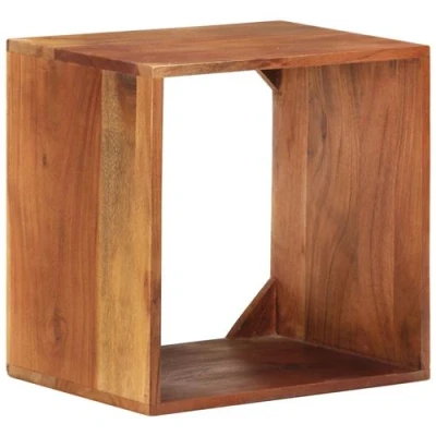 Afbeelding van vidaXL Wandschap 40x30x40 cm massief acaciahout