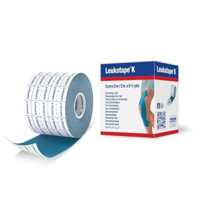 Afbeelding van Leukotape K Kleefwindel Elast Rood 5,0cmx5m 1