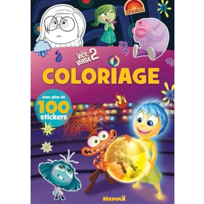 Afbeelding van DISNEY PIXAR VICE VERSA 2 AVEC PLUS DE 100 STICKERS