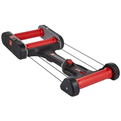 Afbeelding van Elite Quick Motion Fietstrainer Grijs/Rood 425W