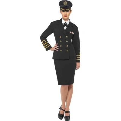 Afbeelding van Navy Officer Costume, Female