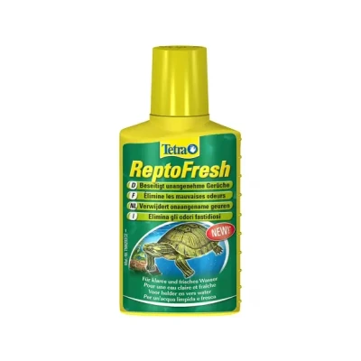 Afbeelding van Tetra ReptoFresh schoonmaakmiddel voor schildpaddentrariums 100 ml (Aquarium schoonmaken), Verzorging van het aquarium