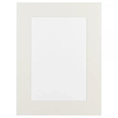 Afbeelding van Passe Partout 50x70 Fotomaat Ivoor Wit Lijstmaat 60x80 Museum karton WT4215