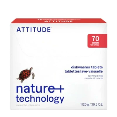 Afbeelding van Attitude Dishwasher Tablets 1120GR