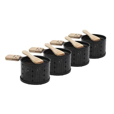 Image de Appareil à raclette la bougie Cookut Lumi Noir