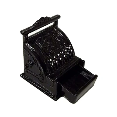 Afbeelding van Melody Jane Poppenhuis miniatuurwinkel Pub Bar Café Accessoires victoriaanse kassa registratiekassa