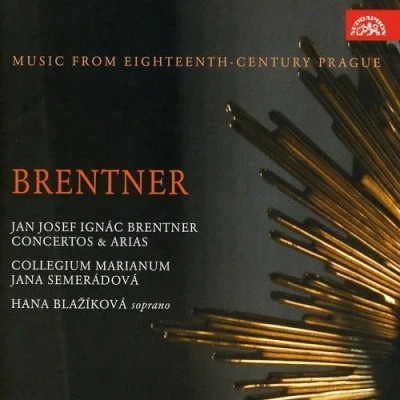 Afbeelding van Hanna Blazikova, Collegium Marianum, Jana Semerádová Brentner: Music From Eighteenth Century Prague (CD)