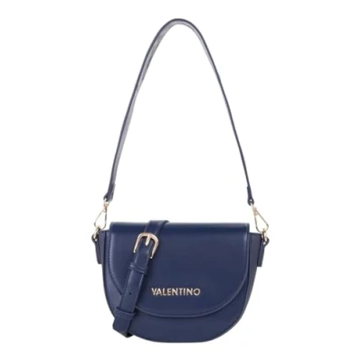 Afbeelding van VALENTINO Schoudertas Sylvia Re Flap Bag Blu Donkerblauw
