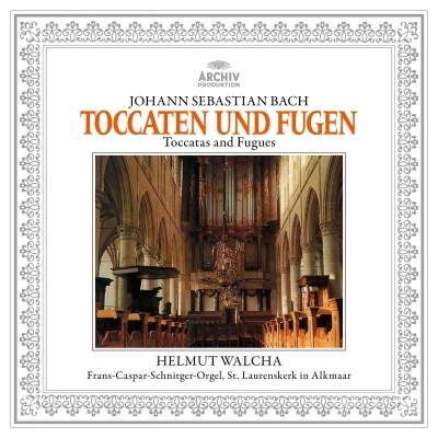 Afbeelding van Helmut Walcha J.S. Bach: Toccata And Fugue, Bwv 565; 540; B (LP)