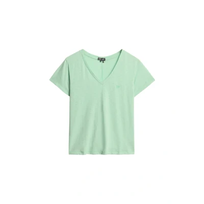 Afbeelding van Superdry STUDIOS SLUB EMB VEE TEE Dames T shirt