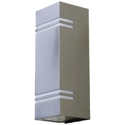 Afbeelding van ECO Light STRIPES ST5003 2 LED buitenlamp (wand) 12.00 W RVS