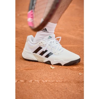Afbeelding van adidas Performance Solematch Control 2 Tennisschoenen voor alle ondergronden, Heren, Maat: 39 1/3, Footwear white/black blue metallic/silver metallic