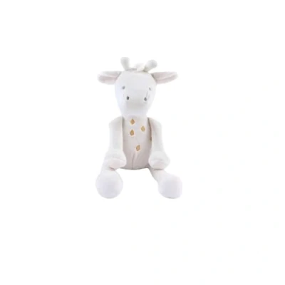 Afbeelding van Noukie&#039;s Knuffel Small Veloudoux Gigi Giraf Greige / oker