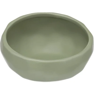 Afbeelding van Flamingo GAMELLE pour LA Nourriture ET l&#039;eau UNIC Rond Vert 13,5x13x7CM 320ML