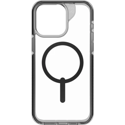 Afbeelding van Gear4 iPhone 15 Pro Max Santa Cruz MagSafe hoesje (transparant, zwart)