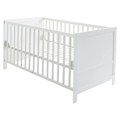 Afbeelding van roba Babywieg juniorbed combi wit