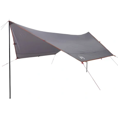 Afbeelding van Kampeerluifel waterdicht 430x380x210 cm grijs en oranje