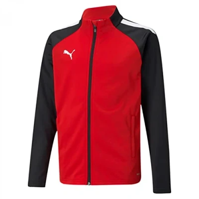 Afbeelding van puma Teamliga Trainingsvest voor kinderen, Maat: 140, red / black