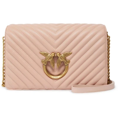 Afbeelding van Pinko LOVE Schoudertas, Dames, Maat: One Size, Cipria