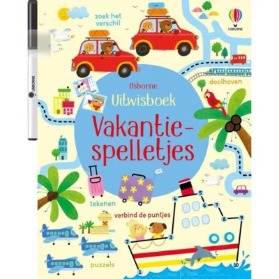 Afbeelding van Uitwisboek 1 Vakantiespelletjes