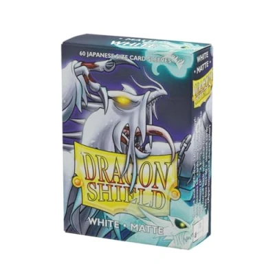 Afbeelding van Dragon Shield Card Sleeves: Japanese Matte White (59x86mm) 60 stuks