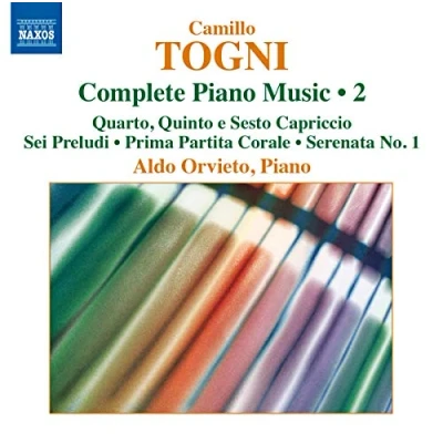 Afbeelding van Aldo Orvieto Togni: Complete Piano Music, Vol. 2 (CD)