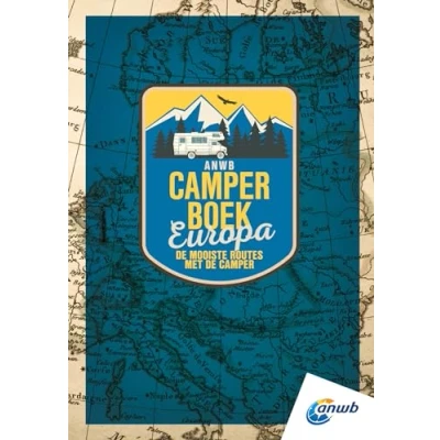 Afbeelding van ANWB Europa Campergids Kleurloos Reisboeken &amp; Kaarten