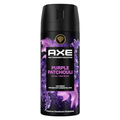 Afbeelding van 2+2 gratis: Axe Deodorant Bodyspray Purple Patchouli 150 ml