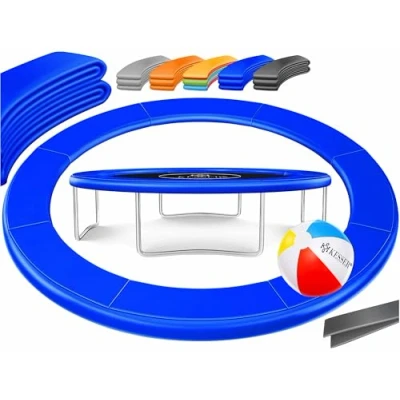 Afbeelding van KESSER® Randafdekking voor trampoline, diameter 244, 305, 366, 426 cm, breedte 30 100% UV bestendig, scheurvast, veerafdekking, blauw, 244 cm